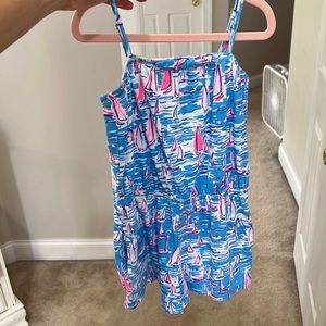 Excellent condition Lilly Pulitzer romper size M girls